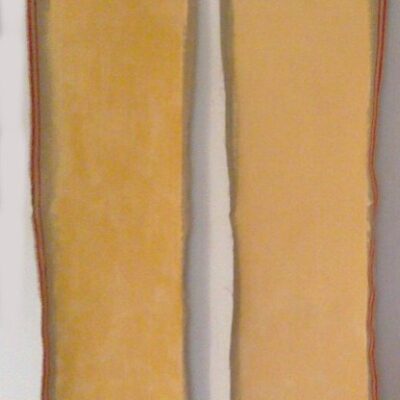 Belgian Linen Panels in Yellow (SOLD)