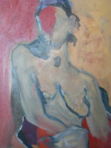 Female Study Oil, 16x20