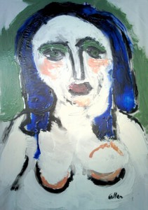 If I Give My Heart to You Encaustic, 18x24