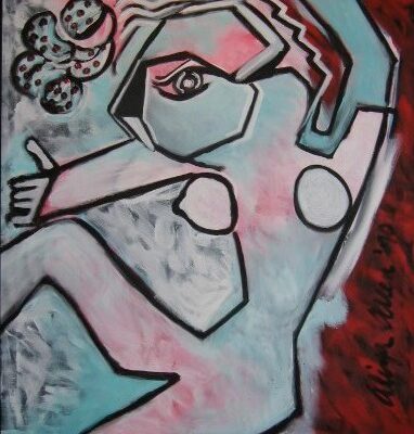 Juggling Woman (SOLD)
