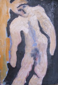 Man Fresco, 12x18