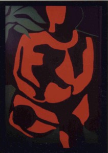Mother with Child Acrylic, 36x48