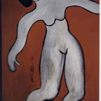 Nude on Red