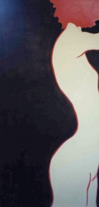 Redhead Torso Acrylic, 24x48
