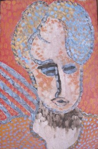 Woman Fresco, 12x18