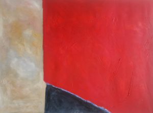 Red Sky in Morning Oil, 36x48