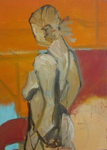 Young Girl, Study Oil, 18x24