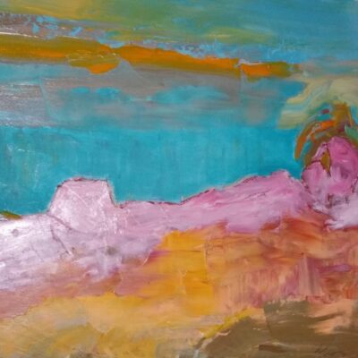 Pink Landscape (SOLD)