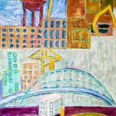 Greyhounds, Naito Pkway - Water Tower